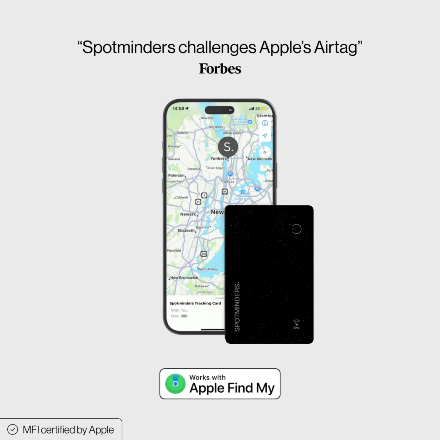 SPOTMINDERS. Tracking Card