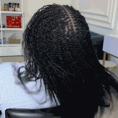 QVR Natural Black Afro kinky Bulk Hair Extensions For Braiding Dreadlock Human Hair