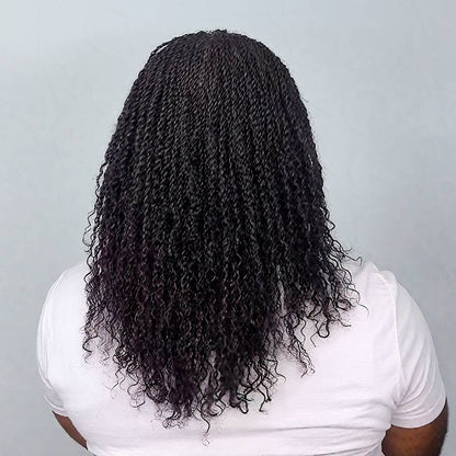 QVR Natural Black Afro kinky Bulk Hair Extensions For Braiding Dreadlock Human Hair